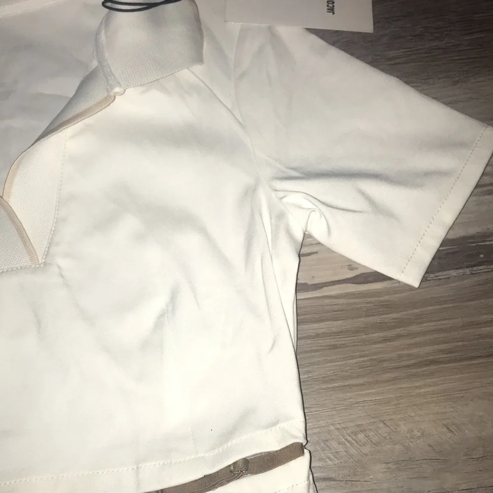 Nike Jacquemus white and cream skirt set size XS NWT - Picture 4 of 16